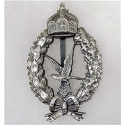 IMPERIAL GERMAN AIR GUNNER BADGE