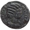 Image 1 : Impero Romano.          Fausta, moglie di Costantino.   Follis, Treveri.   D/ FLAV MAX FAVSTA AVG. B