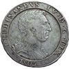 Image 1 : Monete e Medaglie di Zecche Italiane.       Napoli.   Ferdinando IV (1759-1816).   Piastra 1805, cap