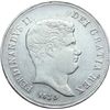 Image 1 : Monete e Medaglie di Zecche Italiane.       Napoli.   Ferdinando II (1830-1859).   Mezza piastra 183