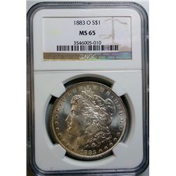 1883O  Morgan $ NGC65