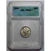 Image 1 : 1942 proof Mercury dime  ICG PR64