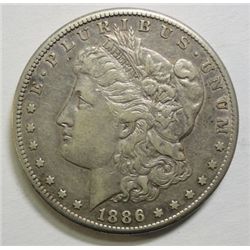 1886S Morgan $  original surface XF/AU