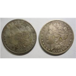 1896S VF--98S  AU58 Morgan $