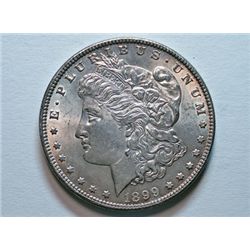1899 Morgan $  AU58