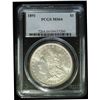 Image 1 : 1891  Morgan $ PCGS64