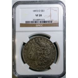 1893O  Morgan $ NGC20
