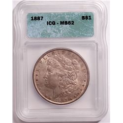 1887  Morgan $  ICG62