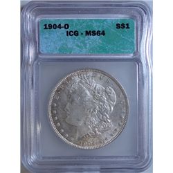 1904O  Morgan $  ICG64