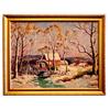 Image 1 : Paul Conner (1881-1968) American WINTER SCENE