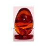 Image 1 : Decorative Arts: Amber Egg The solid amber eg