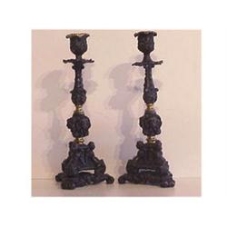 Decorative Arts: Candelabra A pair of German