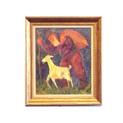 Chaim Goldberg (20th Century) Israeli SHEPARD