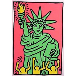 Keith Haring (1958-1990) American KIDS SPEAK