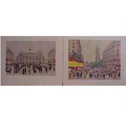 Michel Hermel (20th Century) French PARIS OPE