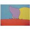 Image 1 : Peter Max (b. 1937) German LANDSCAPE, 1971, c