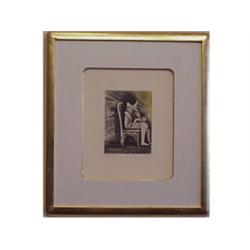 Henry Moore (1898-1986) British MOTHER AND CH