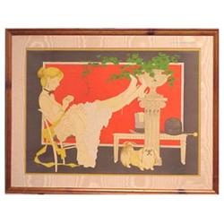 Philippe Noyer (1917-1985) French LADY AND TH