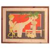 Image 1 : Philippe Noyer (1917-1985) French LADY AND TH