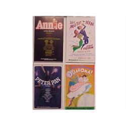Theatre posters OKLAHOMA; PETER PAN; THE MUSI