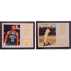 Sports Memorabilia ALONZO MOURNING; WHITEY FO