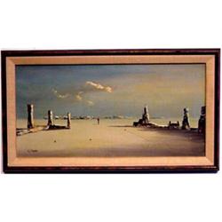 Stancin (20th Century) American UNTITLED, oil