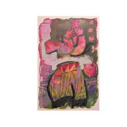 Theo Tobiasse (b. 1927) Israeli EVE ET LA POM