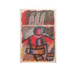 Theo Tobiasse (b. 1927) Israeli MATERNITE AUX