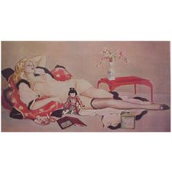 Alberto Vargas (20th Century) American FLEURS