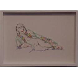 Tom Wesselmann (b. 1931) American LYING ON ON