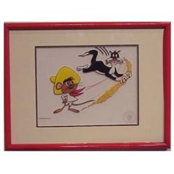 Animation Art SYLVESTER THE CAT/SPEEDY GONZAL