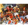 Image 1 : Homage To Ali by LeRoy Neiman 28x38 S/N