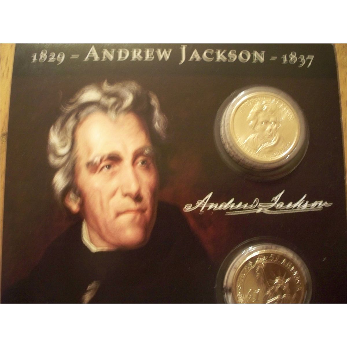 18291837 Andrew Jackson Commemorative 1 Coin