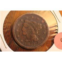 1851 Lg. Cent (Low Grade)