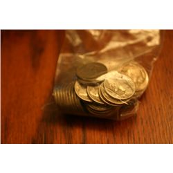 Lot Of 40 Buffalo Nickels