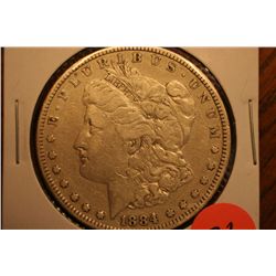 1884 Morgan Dollar