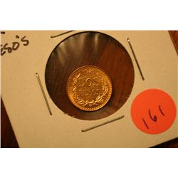 1945 2 Peso Gold Coin