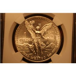 1983 Mexico Libertad (1 oz.) (NGC-MS64)