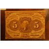 Image 1 : 5 Cent Fractional Currency