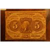 Image 1 : 5 Cent Fractional Currency