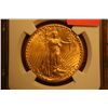 Image 1 : 1927 $20 saint gaudends ms63 ngc