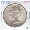 Image 1 : 1923 FLASHY PEACE DOLLAR BLAZING LUSTER UNC