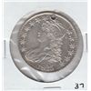 Image 1 : 1825 CAPPED BUST HALF DOLLAR AU DETAILS HOLE