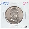 Image 1 : 1951 SILVER FRANKLIN HALF FBL