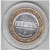 Image 1 : FOUR QUEENS SILVER $10 CASINO ROUND