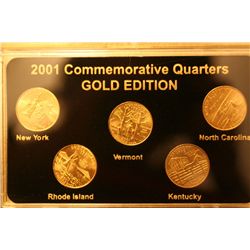 state quarters gold edition