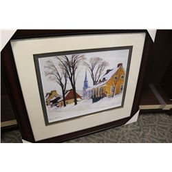 LIMITED EDITION PRINT BY CLARENCE GAGNON