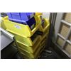 Image 1 : ASSORTED PLASTIC BINS
