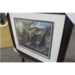 LIMITED EDITION PRINT BY AJ CASSON