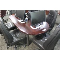 MAHOGANY BOARDROOM TABLE